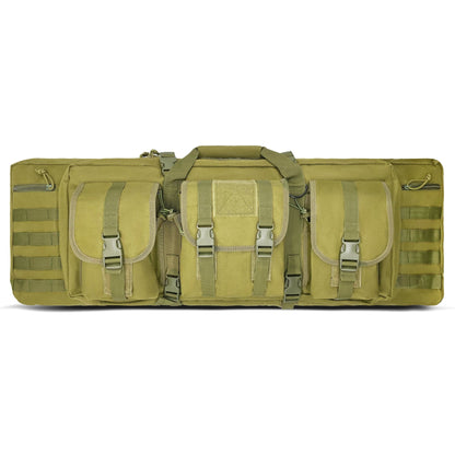 Tactical Double Carbine Case Double Short Barrel Rifle Gun Case - SportsLinque