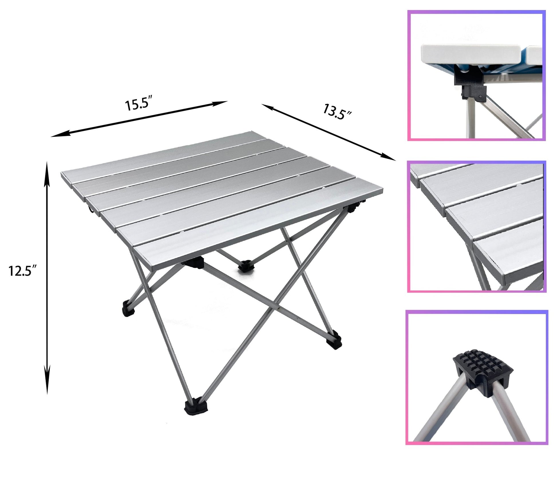 Ultra Light Folding Camping Table Picnic Table Portable - SportsLinque